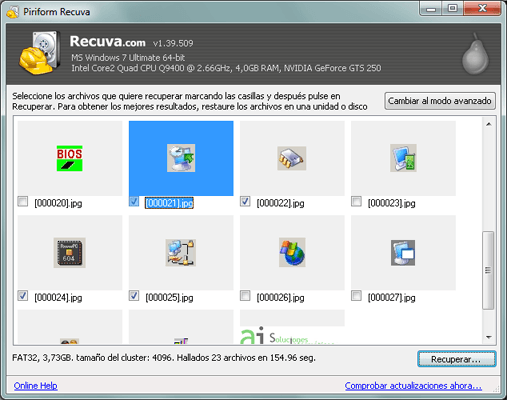 AjpdSoft Cmo recuperar fotos borradas de tarjeta de memoria, pendrive, lpiz de memoria, memoria flash
