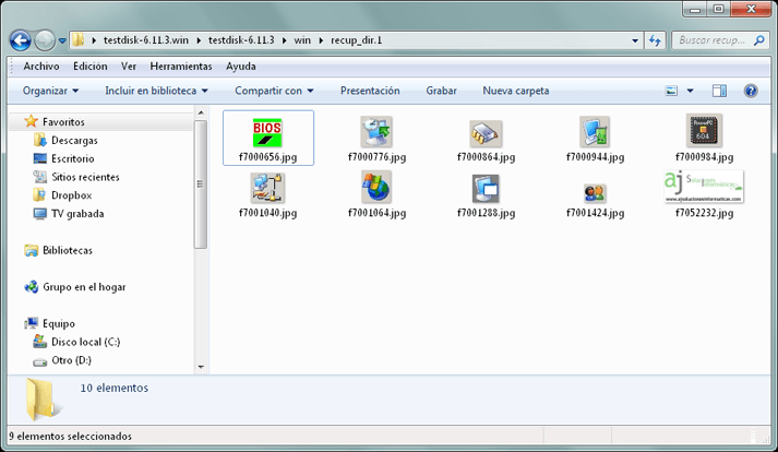 AjpdSoft Cmo recuperar ficheros eliminados por accidente con PhotoRec