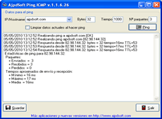 AjpdSoft Ping ICMP