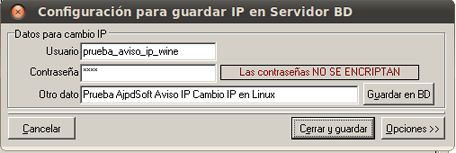 AjpdSoft Configurar AjpdSoft Aviso Cambio IP pública en GNU Linux