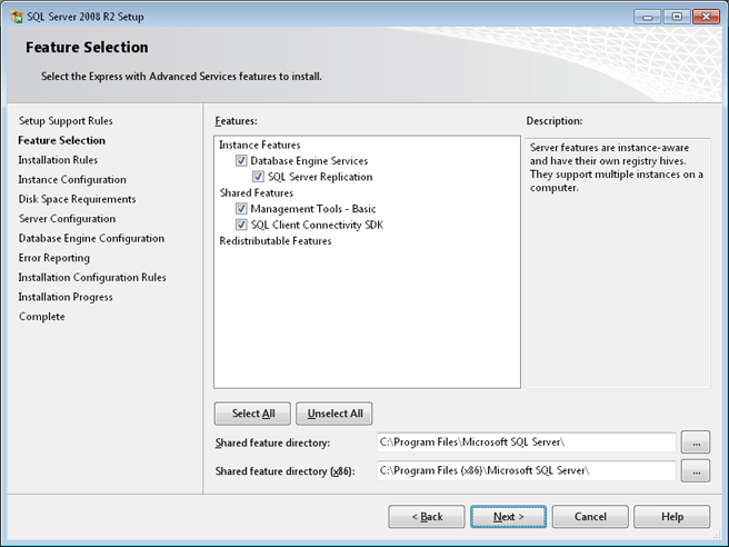 Instalar y administrar Microsoft SQL Server 2008 R2 Express Imprimible  Proyecto AjpdSoft