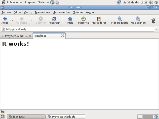 AjpdSoft Instalar Apache y PHP, montar el servidor web en GNU Linux Debian